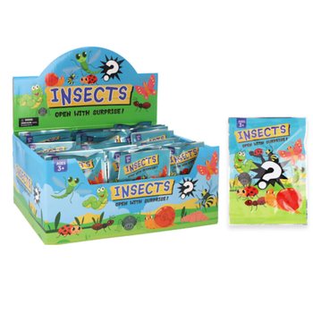 Blind Bag / Surprise Bag Insects (Display of 60 Pieces)