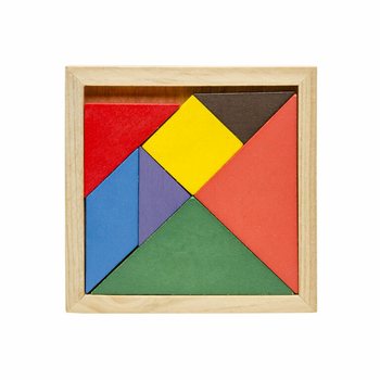 Wooden Tangram Puzzle Set (12 pcs)