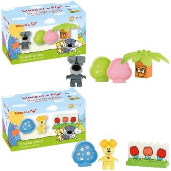 Woezel & Pip Building Blocks - Play Fun with Woezel (12 pcs.)