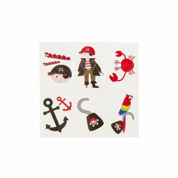 Pirate Fun Tattoos - Display (96 Pcs)