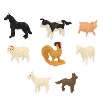 Blind Bag / Surprise Bag - Theme: Farm Animals in Counter Display (60 pcs)