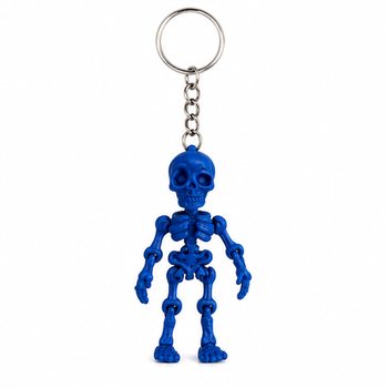 Colored Skeleton Keychains (48 pcs)