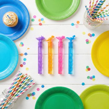Dinosaur Bubble Wand Sticks 5ml (48 pieces)