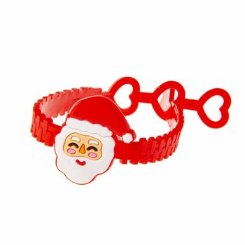 XMAS Christmas Silicone Kids Bracelets (12 pcs)