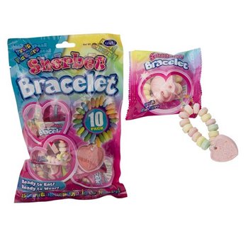 Candy Bracelets - Pack of 10 pcs 12g in Bag (Set of 12 Bags)