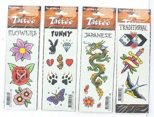 TATTOO STICKERS (50pcs)