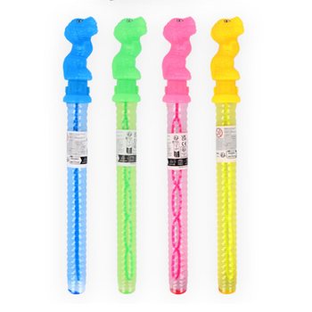 LARGE BUBBLE WAND 35 CM - DINOSAUR IN DISPLAY (24 pcs)