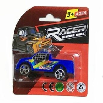 COOL TOY RACE PICKUP CARS ON CARD (24 pcs)