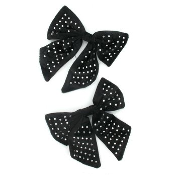 Set of 2 Decorative Bows in Bag (6 pcs)