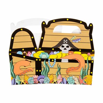 Pirate Party Treat Box 12x12.5x6 cm (12 pcs)
