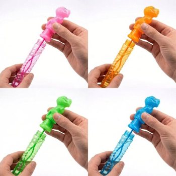 LARGE BUBBLE WAND 35 CM - DINOSAUR IN DISPLAY (24 pcs)