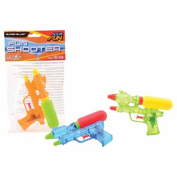 AQUA FUN - Water Pistols, 16 cm - Header Card (12 pcs)