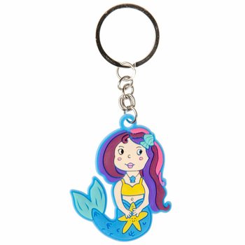 Mermaid Keyrings - Bulk 48-Pack | Wholesale Toys