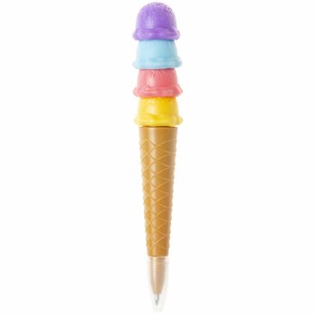 Ice Cream Cone Ballpoint Pen in Display (24 pcs)