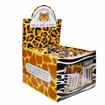 Self-Inflating Wild Animals Club - 49x13cm - Display (48 pcs)
