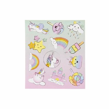 Unicorn Fun Stickers Display (120 pcs)