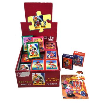 Cute Circus Puzzles in Display (36 pcs)