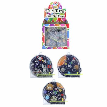 Space Theme Mini Pinball Games – Display of 108 pcs
