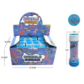 SEA LIFE BUBBLE BLOWER, 25ML IN DISPLAY (24pcs.)