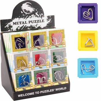 IQ Metal Puzzles Display (36 pcs)