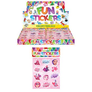 FUN STICKERS - MODEL: SUPER GIRLS (120 pcs.)