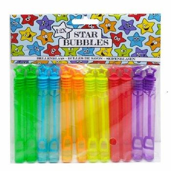 Colorful Star Bubble Wands (12-Pack)