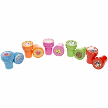 Assorted Stamps in Counter Display (60 Pcs) - Wholesale Toys