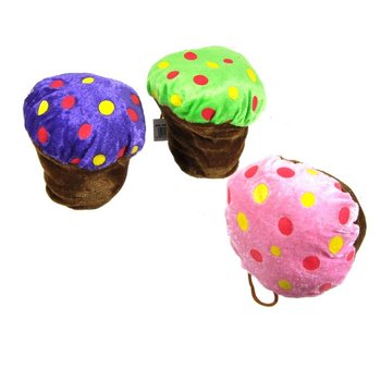 COLORED CUPCAKE PLUSH 10 CM. (24st.)