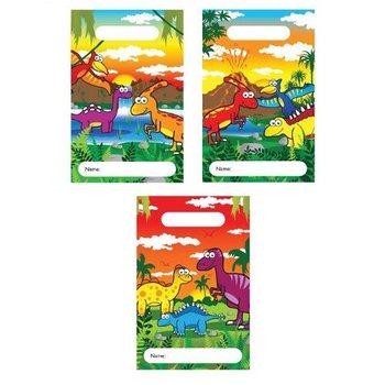 TRAKTATION BAGS - DINOSAURUS 23x15 Cm (144pcs)