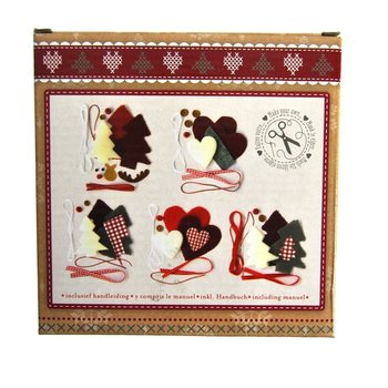 5-PIECE MAKE YOUR OWN CHRISTMAS CHAIN ​​SET - MODEL: 1 (6 pcs.)