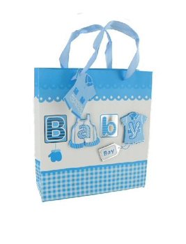 Newborn Gift Bag - Baby Blue (12 pcs.)