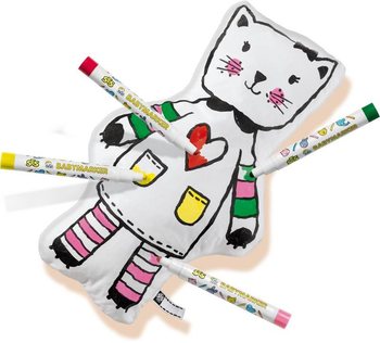 SES My First - Color-in Plush Cat (1 pc.)