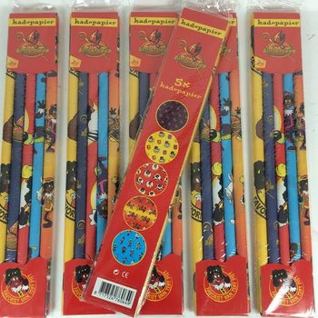 5-Piece 'De Club van Sinterklaas' Gift Wrapping Paper