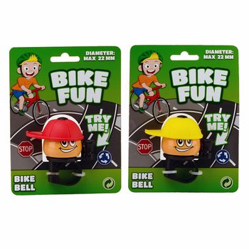 BIKE FUN Kids' Bicycle Bell on Card (24 pcs)