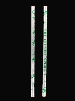 Wooden Pencils Silver/Green (144 pcs)