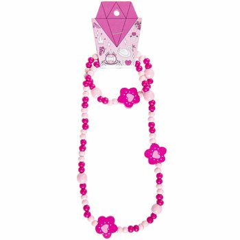 Wooden Kids Necklace + Bracelet Set (48 pcs)