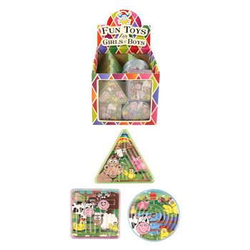 Dexterity Games "Farm Animals" in Display (96 pcs)