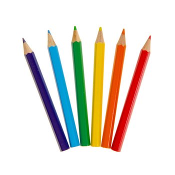 6-Piece Colored Pencil Set - Vehicles (24 pcs)
