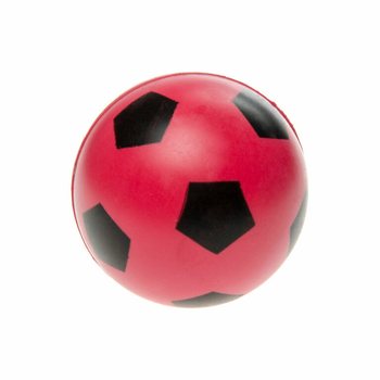 Bouncing balls &Oslash; 4.3 cm. FOOTBALL IN POT (30pcs)
