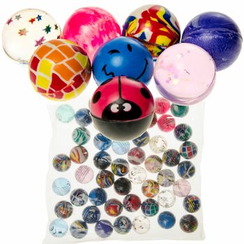 Bouncy Balls Mix Ø 3.2 cm (50 pcs)