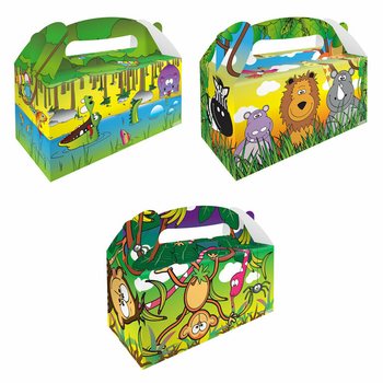 MENUBOX - JUNGLE - 22.5 x 9.5 x 18 Cm (12pcs)