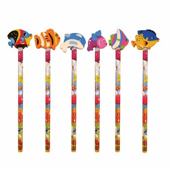 SEA LIFE / Fish Pencil with Eraser