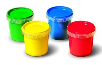 Six Finger Paint, Verfset 4x150ml (4 Colors) (1st.)