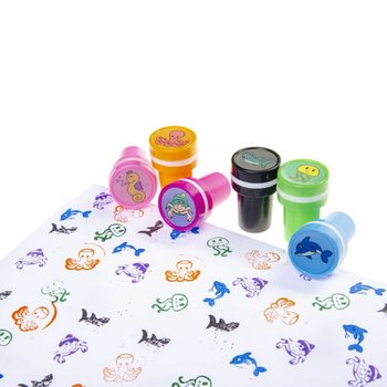 Sea Animal Stamps - Display of 60 Pieces