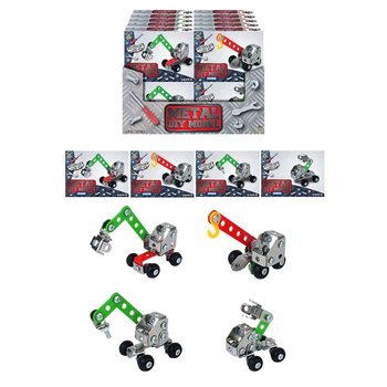 BUILD YOUR OWN METAL CONSTRUCTION VEHICLE – IN DISPLAY (24 pcs)