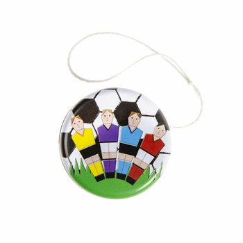 Metal Football Yo-Yos (24-pack)