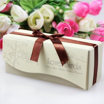 "LOVE BIRDS" SALT AND PEPPER SET WEDDING thank (5st.)