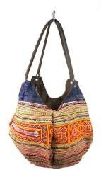 Art.No: 97734B - B-FAIR Pouche Bag Brown Denim (1 pc)