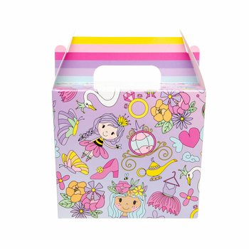 Princess Menu Box / Treat Box 14x10x17 cm (12 pcs.)