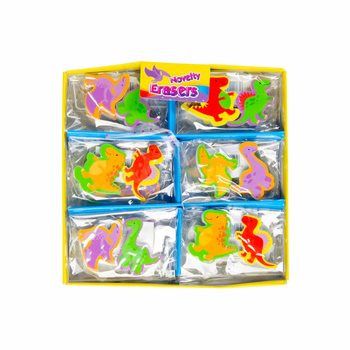 GOM MIX 2 Pieces DINO's IN DISPLAY (36pcs)